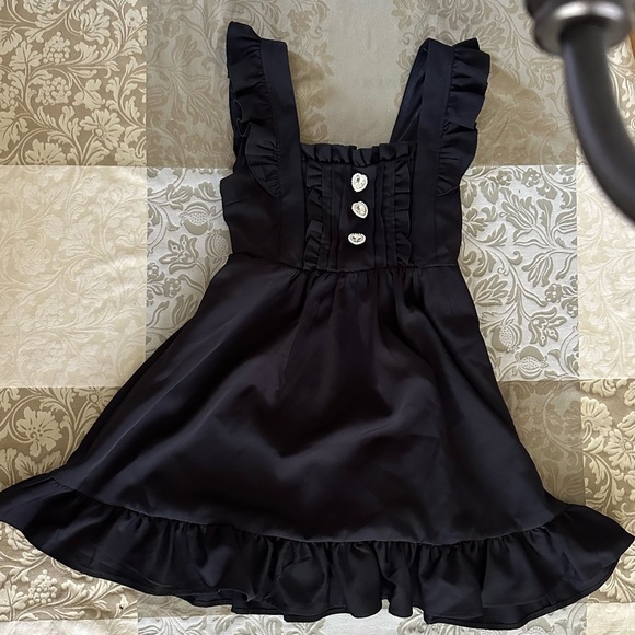 DearMyLove Black Jumperskirt - Picture 1 of 4